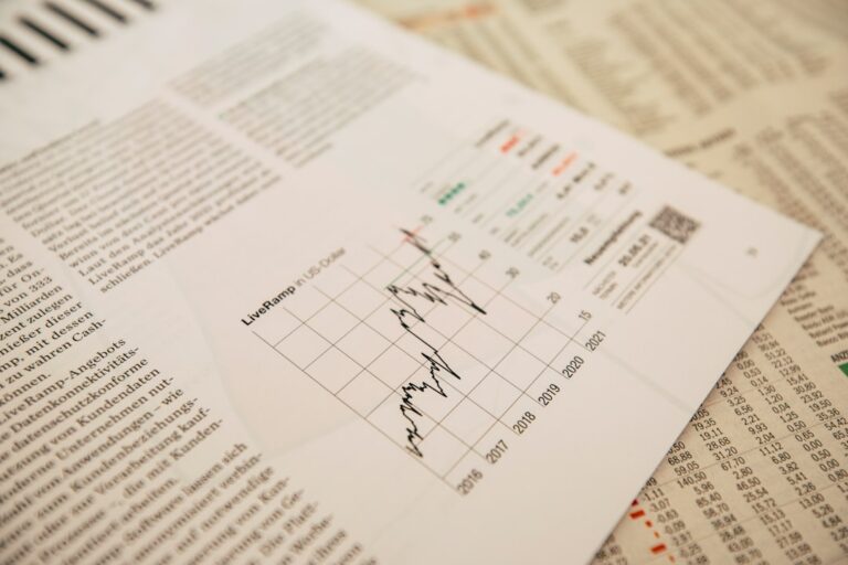 Photo Financial reports management
