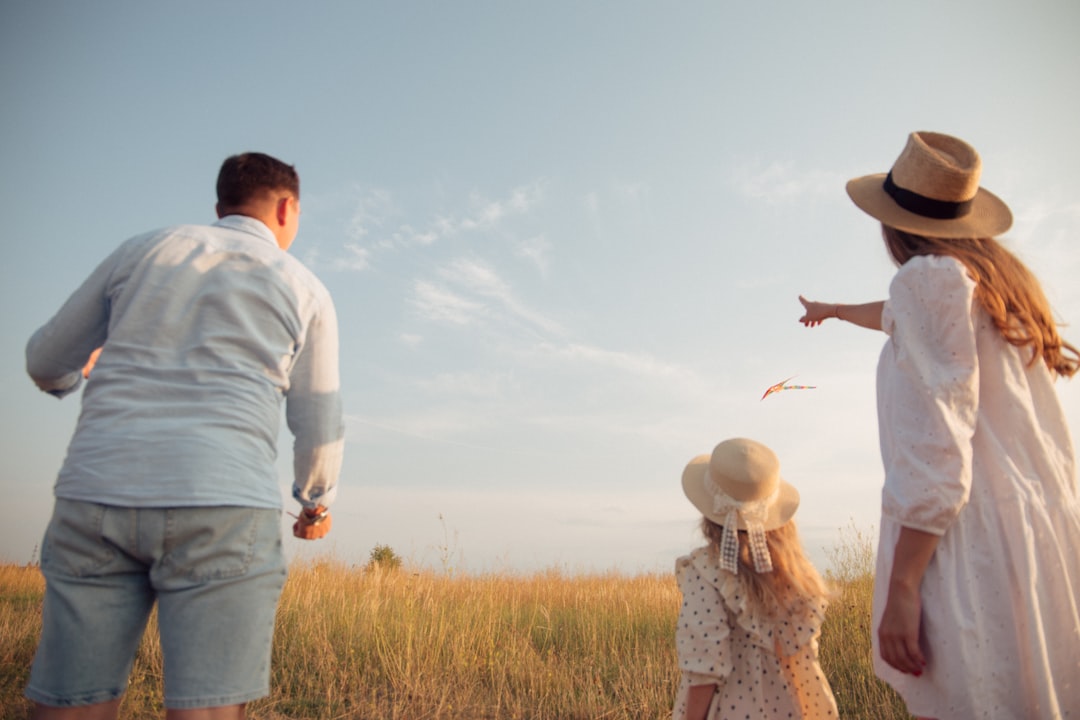 Photo happy family