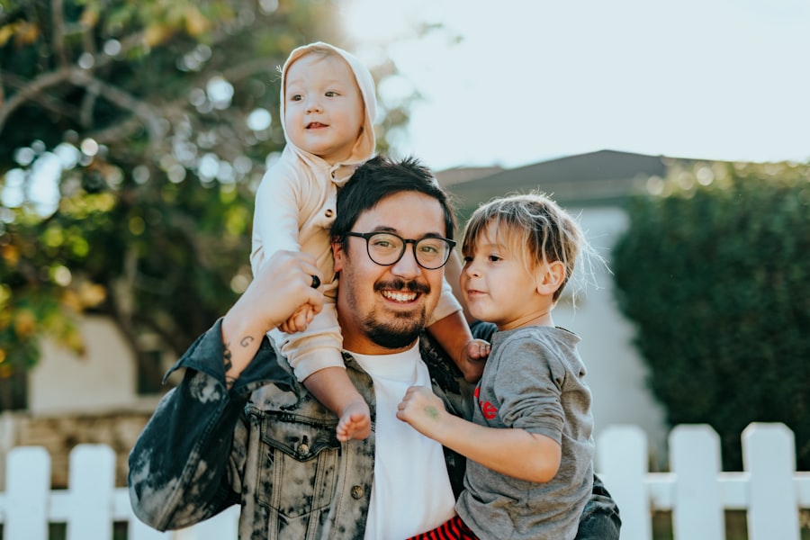 Photo happy family